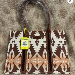 Wrangler Aztec Tote